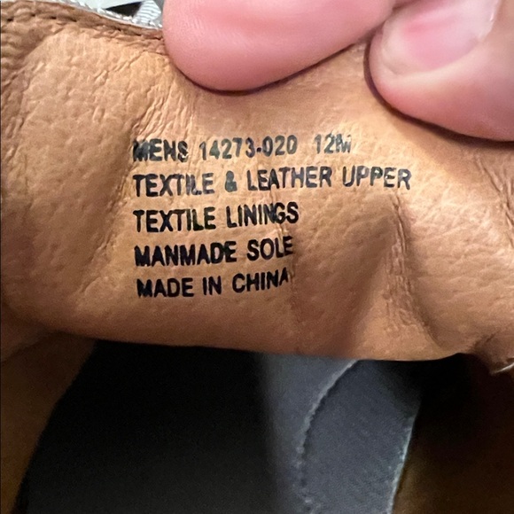 Men's Florsheim Highland Canvas Plain Toe Oxford  Size 12 - Picture 2 of 10